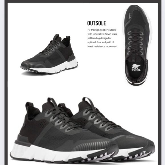 New! Sorel Kinetic Rush Ripstop Sneakers main image 7
